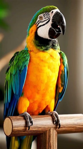 cute parrot reading first kalma