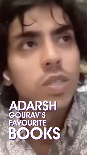 Adarsh Gourav’s favourite books ❤️ Shantaram, Lord of the Flies, Gabriel García Márquez