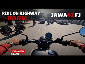 Jawa 42 Fj: The Ultimate Highway Experience! 🏍️💥 [4K 60FPS || GoPro Hero 10] | ‪@SamzRev‬