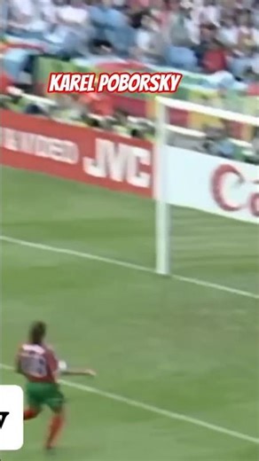 El Golazo de Vaselina de Karel Poborsky EURO de 1996⚽🔥 #planetafutbol