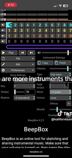 Beepbox Tutorial Part 1: Create Unique Music Tracks