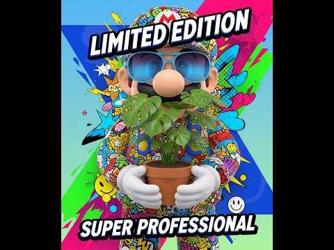 The Mario Figure You’ve Never Seen Before! (Limited Edition). Mario Meets Leon: Designer Toy Collab