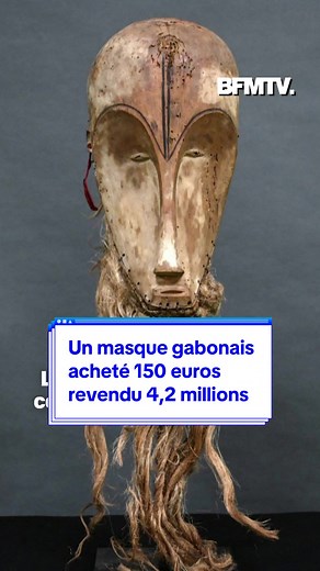 Masque Fang du XIXe siècle : Conflit millionnaire au Gabon