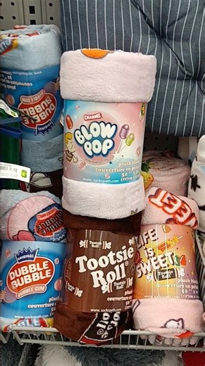 CANDY Blankets at #dollarama #shorts #youtubeshorts #kids
