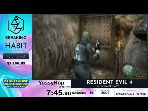 Resident Evil 4 Speedrun | New Game - Easy | BTH35