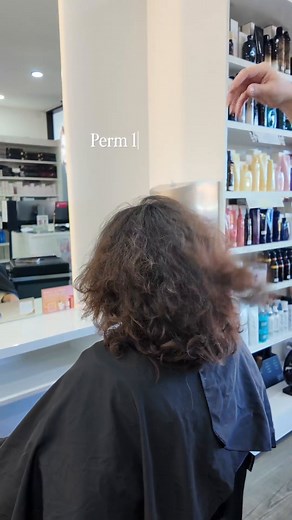 2.5K views | The perm glow-up in action!  Perms work by reshaping the hair’s structure, and Tiffany’s technique keeps the curls looking natural, not frizzy. Want bounce that lasts? Book through the link in bio!  | Epic Hair Designs | Facebook