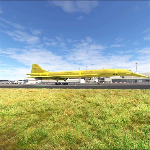 Concorde Taxi & Takeoff Video From MSFS #airplanelovers #aircraft #takeoff #concorde | Survival Gaming King