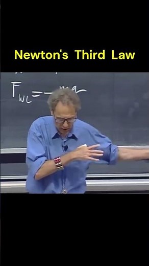 Newton's 3rd law of motion