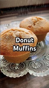 Fluffy Donut Muffins🍩#donuts #muffins #baking #cinnamon #dessertrecipe #asmrbaking