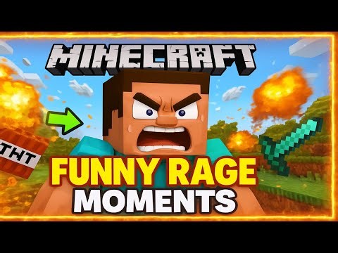 I LOST IT! 🤣 Minecraft FUNNIEST Rage Moments & Fails Part-2 (Cursing Warning)