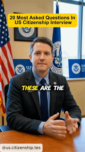 20 Most Asked Questions In US Citizenship Interview #uscis #usimmigration #uscitizenship #usa #uscitizenshipinterview