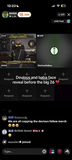 Devious Fellow and Baba Face Reveal Moments