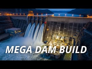 Inside a Hydroelectric Concrete Arch Dam Construction – From Bedrock Excavation to Reservoir Filling