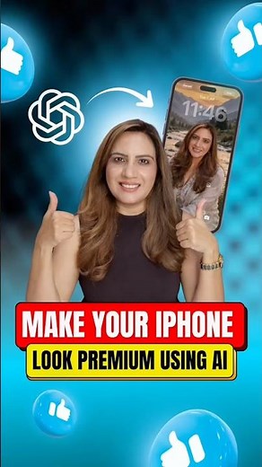 Create Premium AI iPhone Wallpapers with ChatGPT 🤯