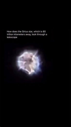 80 Trillion Kilometers Away... This is Sirius! ✨ #space #nasa #universe #cosmos #science #trending