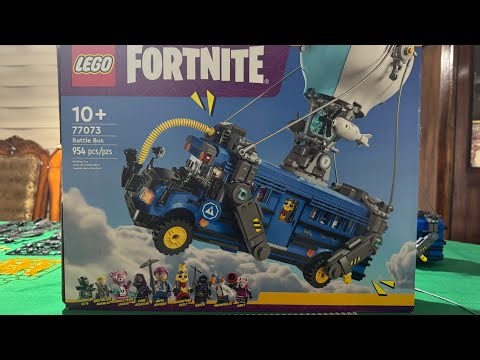 Lego Fornite Battle Bus #lego #legobuild #battlebus #legofortnite #fornite