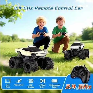 Amphibious RC Monster Truck 🚗💦 | Land + Water Remote Control Car Review