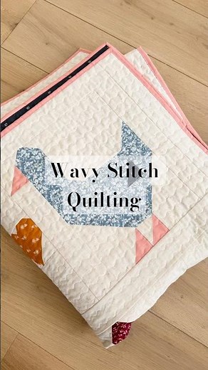 How to Quilt with a Wavy Stitch on a Domestic Machine | Bernina 550QE Settings