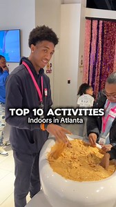 138K views · 3.6K reactions | We put a list of the top 10 indoor activities in Atlanta. This is perfect for Spring Break. Stay tuned for part 2 with outdoor activities. What would you add to this list? | Salina Sunshine | Facebook
