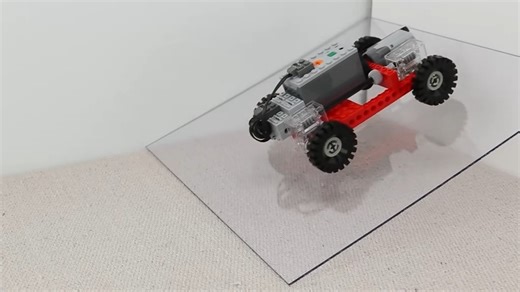 Can this LEGO car climb slopes? Video by Brick Experiment Channel https://tinyurl.com/2l3vq7f3 | Beyond the Brick