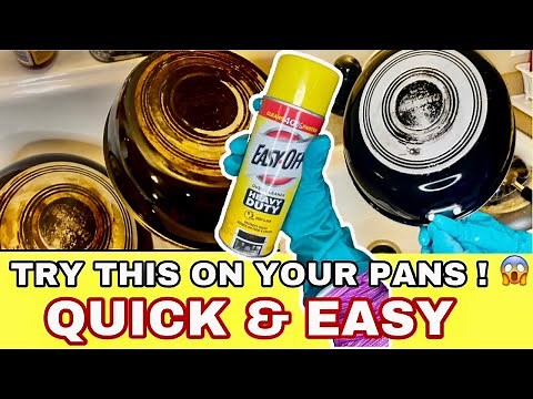 How to Clean Burnt Pots and Pans! / Magic Cleaner/ Stains Gone / Stephanie McQueen