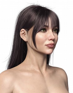 3d character pro - Realistic 3D character Nadia