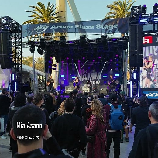 Mia Asano Violin Solo NAMM Show 2025 #livemusic #namm
