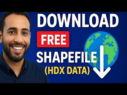 Download FREE Shapefiles for ANY Country with HDX! (አማርኛ)