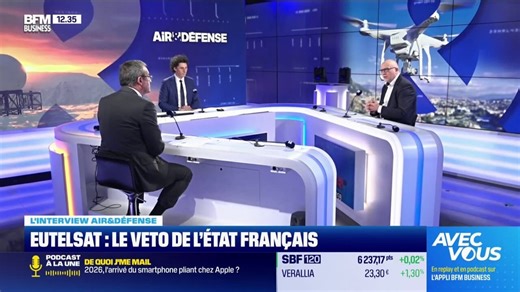 Eutelsat: pourquoi l'État français a mis son veto à la cession des antennes au sol