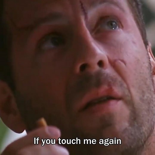 He only wanted a cigarette - The Last Boy Scout (movie) 1991