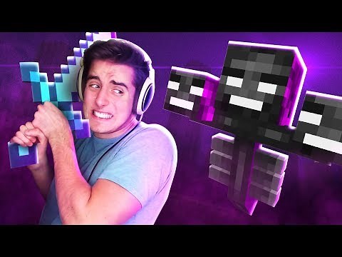 Denis Sucks At Minecraft - Episode 36 (FIGHTING THE WITHER BOSS!!)