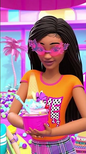 🍦 Summer is Always More Fun with Friends! | Barbie Summer Adventure | Short