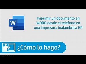Imprimir desde Word en HP Smart