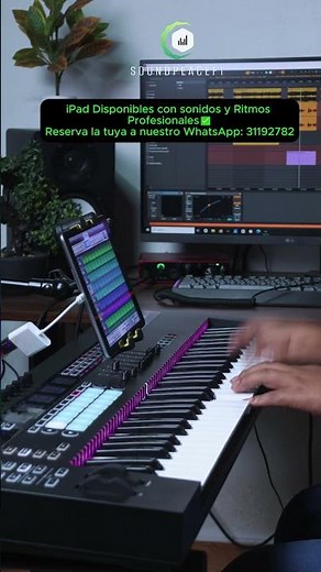 iPad Disponibles con más de 2000 Samples y más de 100 Ritmos Profesionales, a un Precio de Oferta!✅