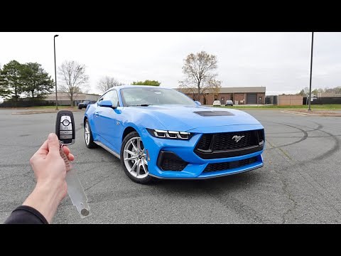 2024 Ford Mustang GT Premium: Start Up, Exhaust, Walkaround, Test Drive and Review