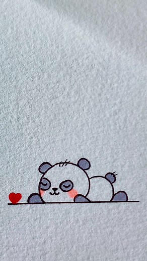 How to Draw an Easy Cute Panda | Step-by-Step Tutorial