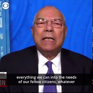 33K views · 111 reactions | Former Sec. of State Colin Powell has died at 84 due to complications from COVID-19. Last year, in his interview with Margaret Brennan, Powell urged the need to help fellow citizens amid Black Lives Matter movement: "We have to now move on to new things and not just slogans." https://cbsn.ws/3p7SIxs | Face The Nation | Facebook