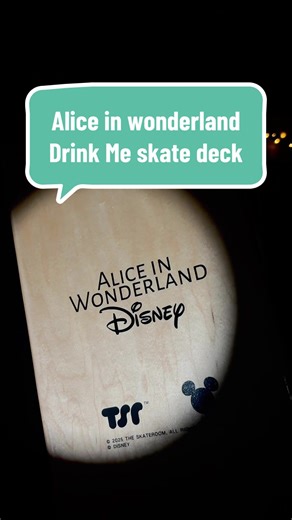 Unique Alice in Wonderland Drink Me Skate Deck