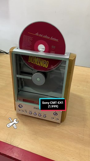 Vintage Sony CMT-EX1 (1.999) Repair in Bogotá | Retro Music Tech