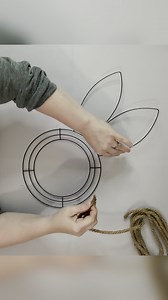 Dollar Tree Bunny Wreath DIY | We Craft Around