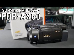 【PC関連】SONY 4Kハンディーカム FDR-AX60 レビュー！