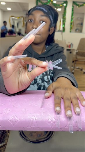 If he ain’t calling you Baby Boo after these nails… get a new man 😌💖👻 • Come get the Baby Boo treatment — we are accepting new clients! • • 📲 Booking: https://harmonyfto1.setmore.com?utm_source=qr-code&utm_medium=more-share-bp • • 🏪 SOUL CREATIONS INC. ☎️ 3407779247 | SOUL CREATIONS INC.