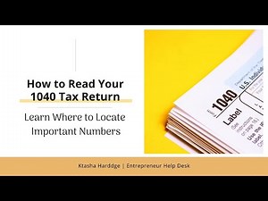 How to Read Your 1040