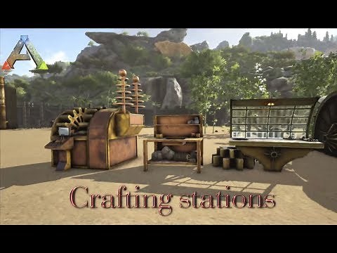 ARK Steampunk mod: All crafting stations explained | Tutorial