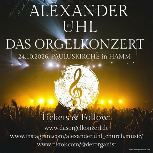 ✨ LICHT & LEBEN ✨ Pop-Hits der 80er, 90er und 2000er – neu an der Orgel interpretiert.