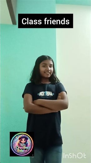 class friends in classroom