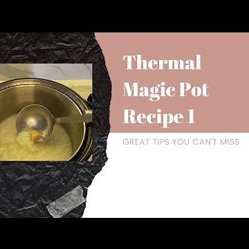 How to Cook Using a Thermal Magic Cooker - Recipe 1 - Cooking Porridge