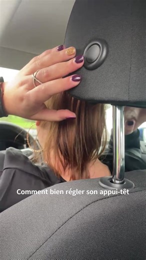 Comment bien réglé son appui-tête ? 🚗 #appuitete #conduite #autoecole #codesrousseau #codeenligne #foryou