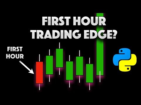 Intraday Trading Edge? First Hour vs. Rest of Day Strategy!