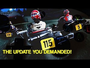 THE KARTING GAME UPDATE PS4, XBox Controllers, PFI, Rosberg, Kart Republic | Street Kart Racing